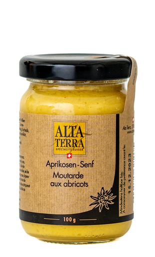 [AT1208] Moutarde aux abricots 100g