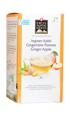 Bio Infusion Gingembre-Pomme 24x2g