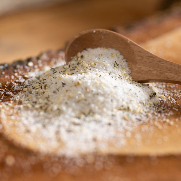 Bio Alpensalz mit Knoblauch-Thymian 102g