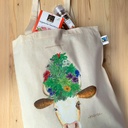 Stofftasche "Hörbi" bunt