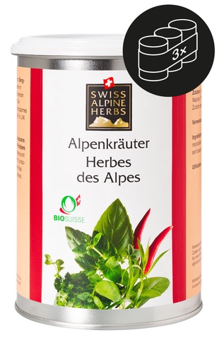 [SAH2001ND TU] Bio Alpenkräuter 90g TU 3er Pack