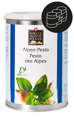 [SAH2003ND TU] Bio Alpen-Pesto 240g TU 3er Pack