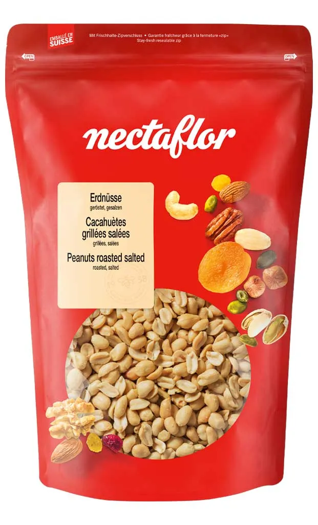 [51105] Erdnüsse geröstet - gesalzen 1kg