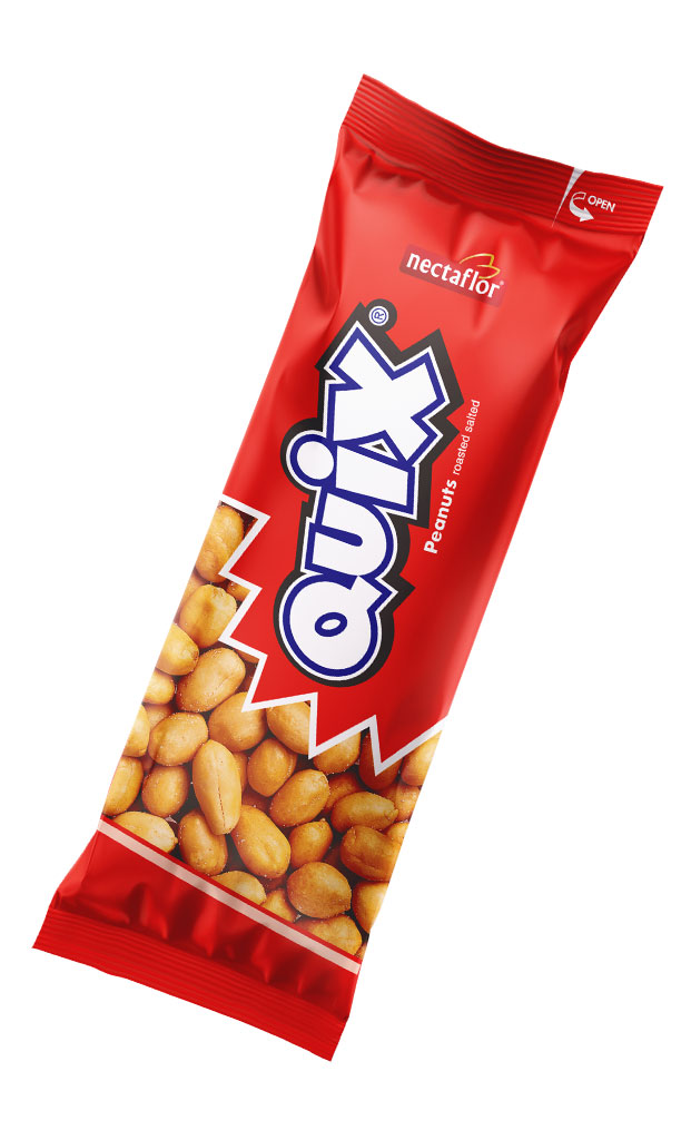 [51021] QUIX Cacahuètes grillées salées 50g