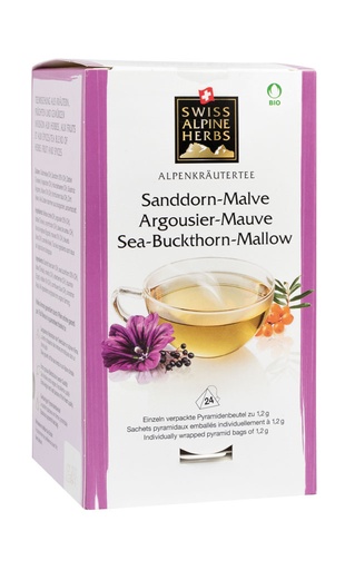 [SAH8109] Bio Tee Sanddorn-Malve 24x1.2g