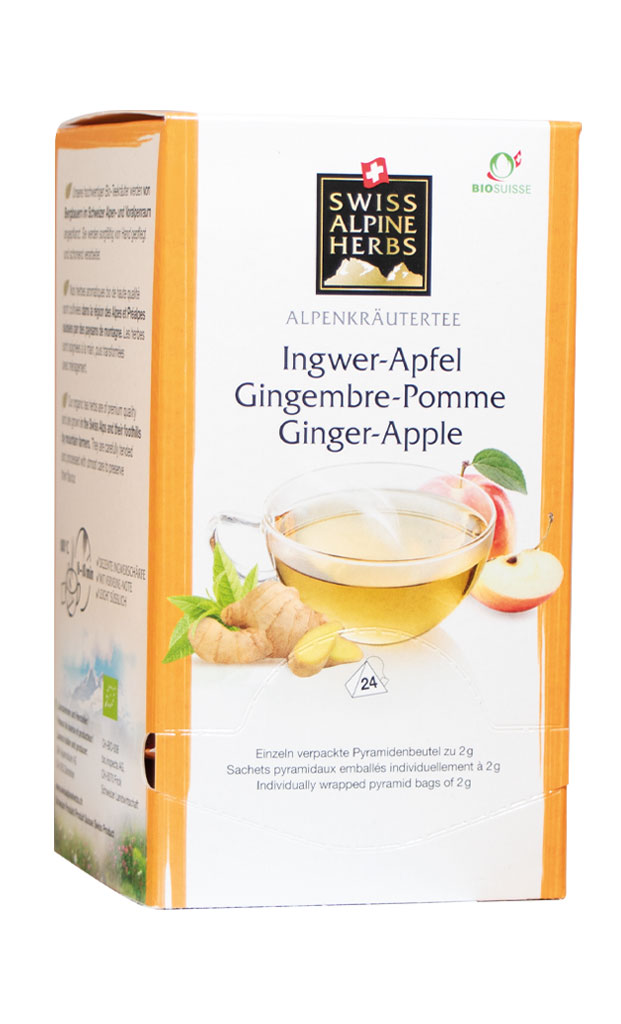 Bio Tee Ingwer-Apfel 24x2g
