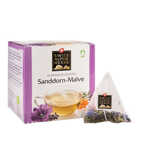 [SAH8022] Bio Tee Sanddorn-Malve 14x1.2g