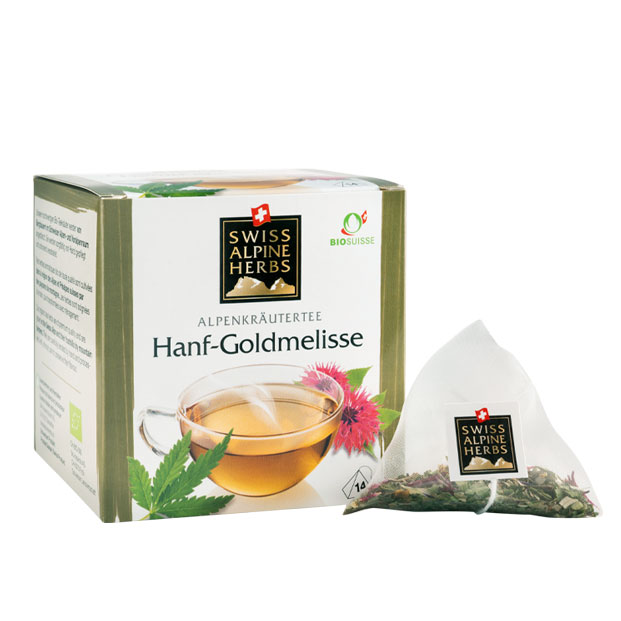 [SAH8026] Bio Tee Hanf-Goldmelisse 14x1g