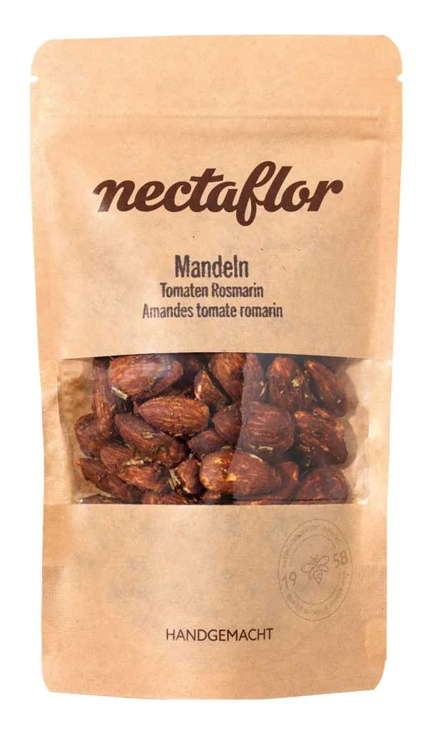[51065] Artisanal Amandes Tomate Romarin grillées 100g