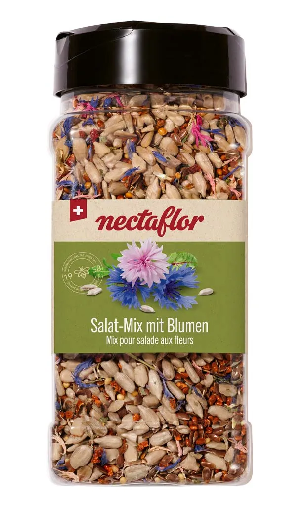 [51181] Schweizer Salat-Mix Blumen 280g
