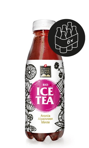 [SAH6008 TU] Bio Ice Tea Rose des Alpes 50cl TU 6 Pack