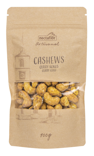 [51089] Cashews Curry Kokos artisanal 100g