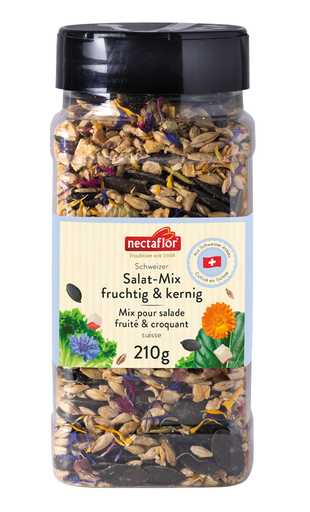 [51707] Schweizer Salat-Mix fruchtig & kernig 210g