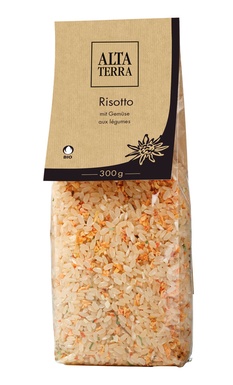 Bio Risotto mit Gemüse 300g
