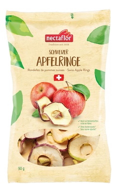 Anneaux de pommes suisses 90g