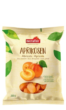 Abricots doux dénoyautés 200g