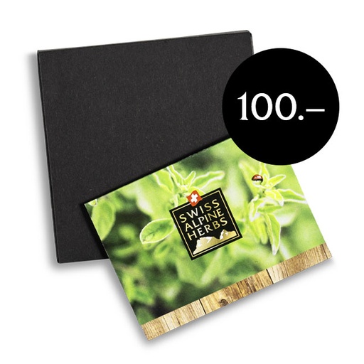 [GU0100Box] Bon d'achat CHF 100.00  avec boîte