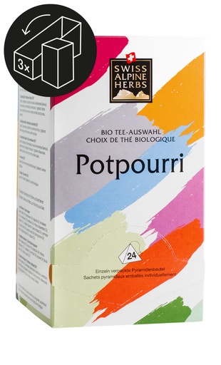 [SAH8120 TU] Tee-Auswahl Potpourri 30.7g TU 3er Pack