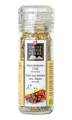Bio Alpenkräuter-Chili (ohne Salz) 32g