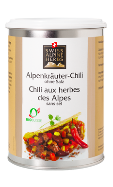 Bio Alpenkräuter-Chili (ohne Salz) 230g