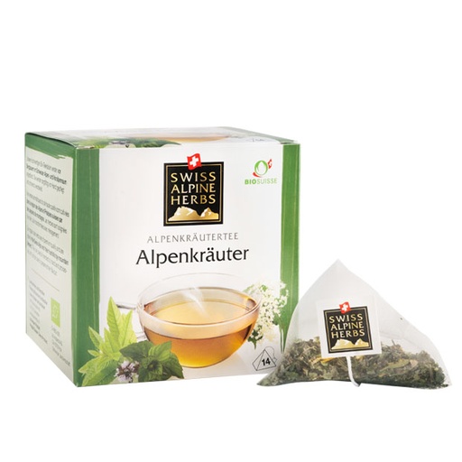 [SAH8004] Bio Tee Alpenkräuter 14x1g