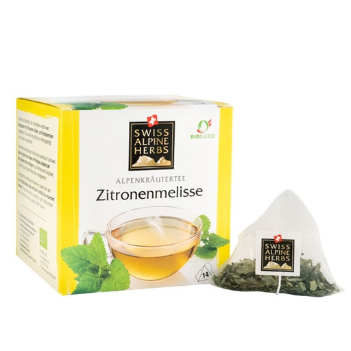 [SAH8009] Bio Tee Zitronenmelisse 14x1g