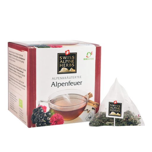 [SAH8016] Bio Infusion Feu des Alpes 14x1g