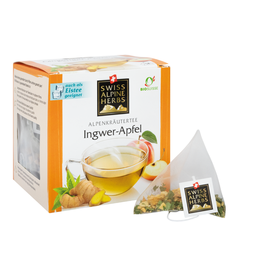 [SAH8025] Bio Tee Ingwer-Apfel 14x2g