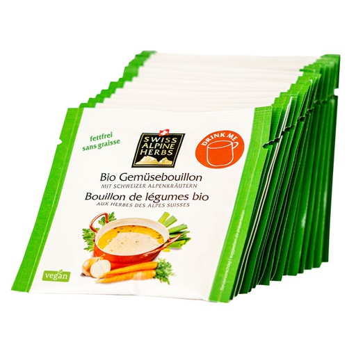 [SAH0108] Bio Bouillon de légumes 18x5g